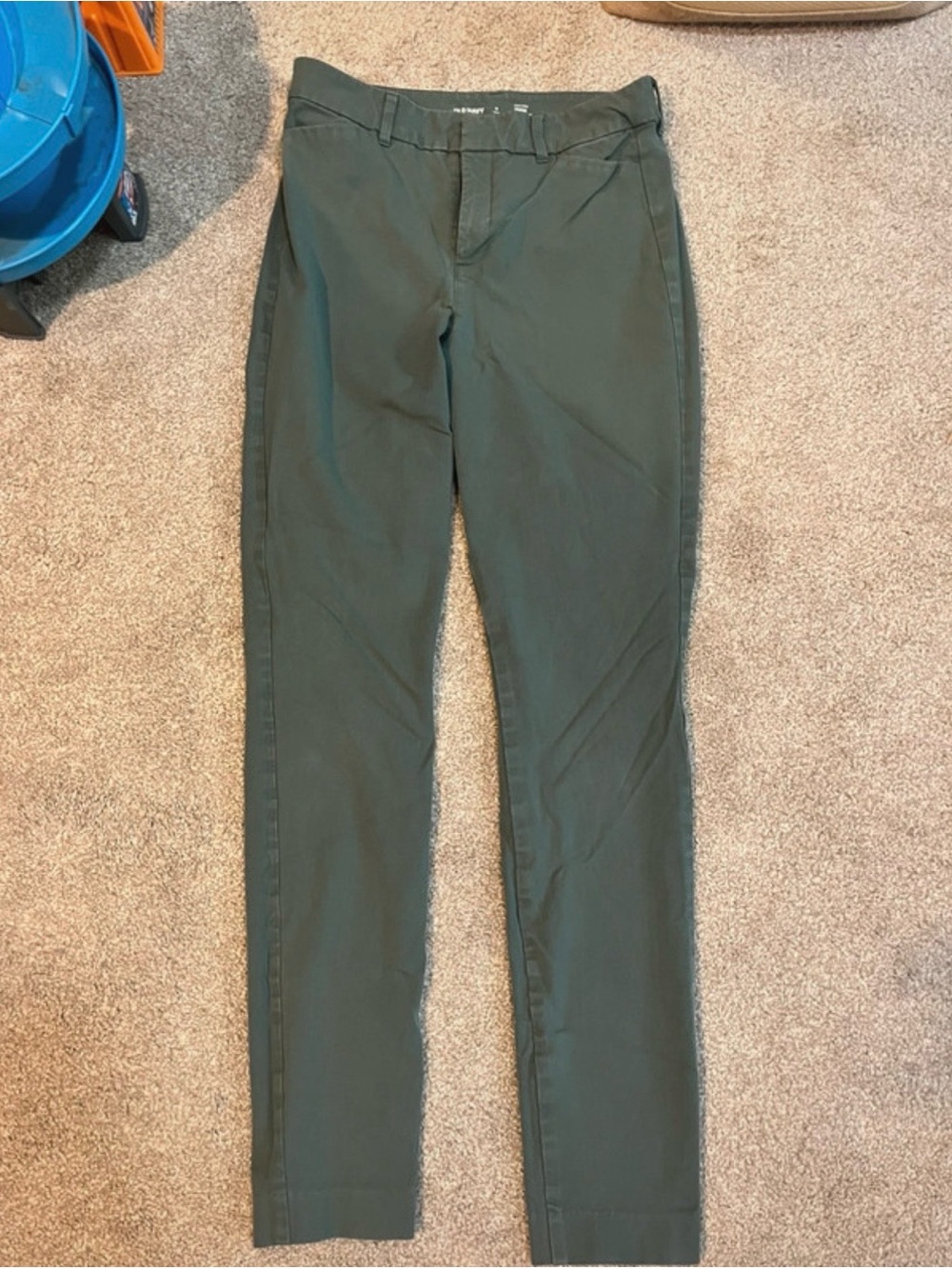 Old Navy Slim Olive Chinos for Men